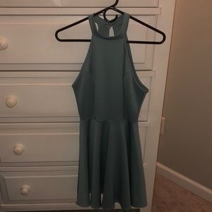Charlotte Russe Teal Skater Dress